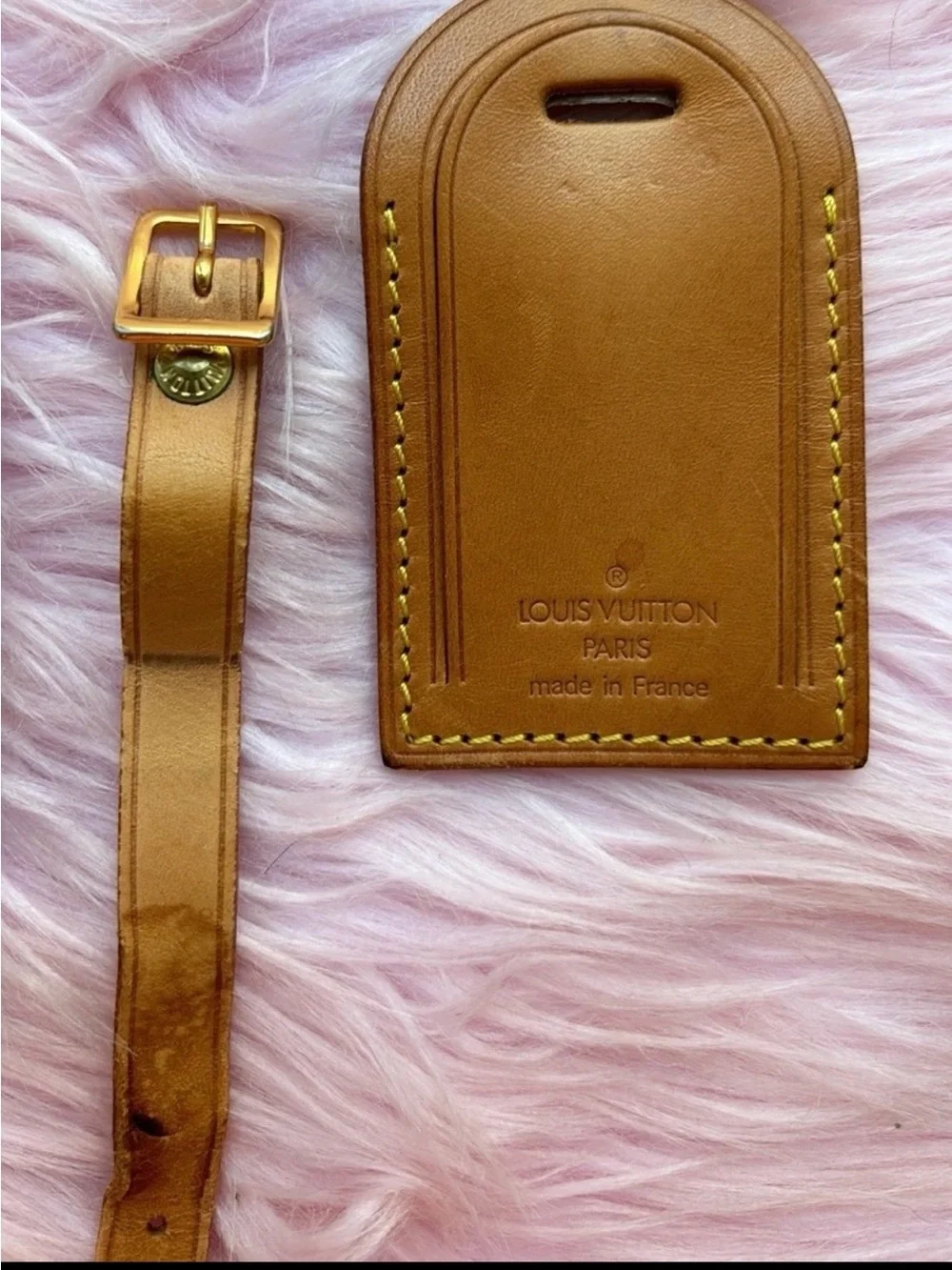 Louis Vuitton Luggage Tag & Poignet